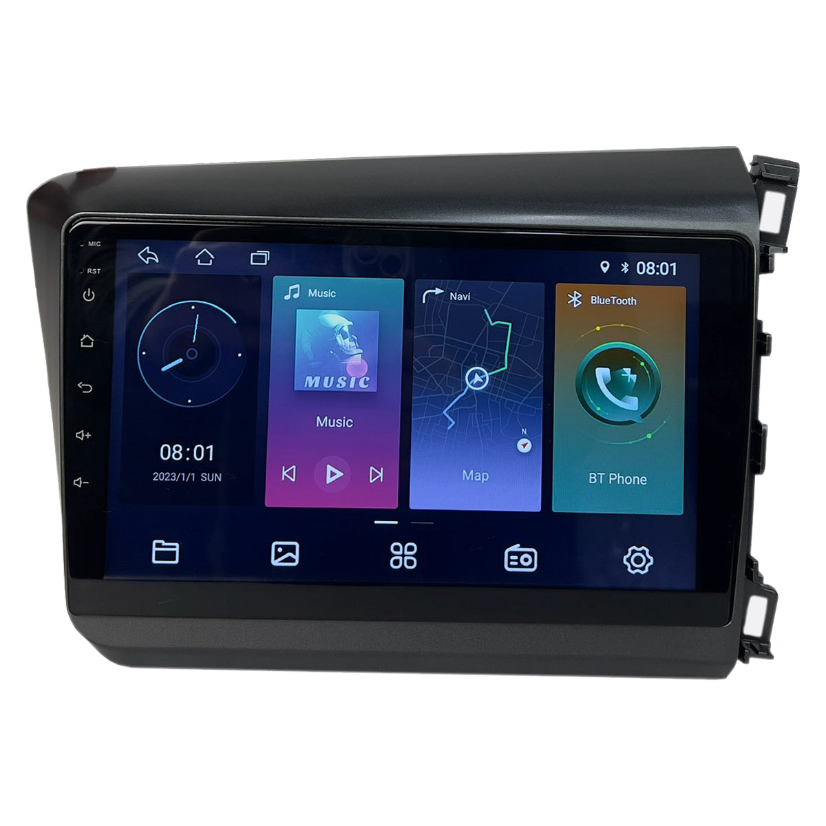 Honda Civic Android Lcd Multimedia Panel 2012-2015