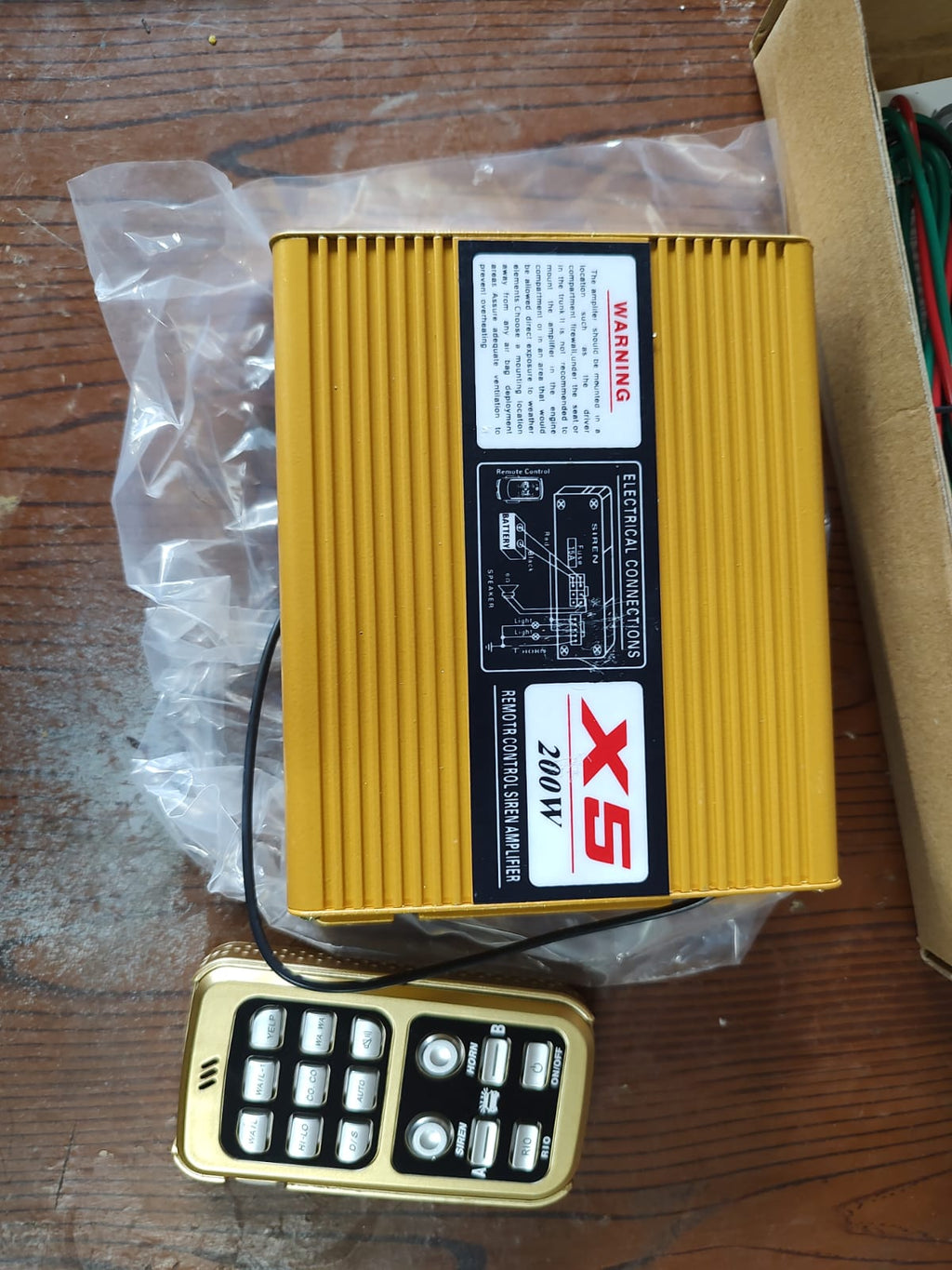 WIRELESS SIREN 200WATT