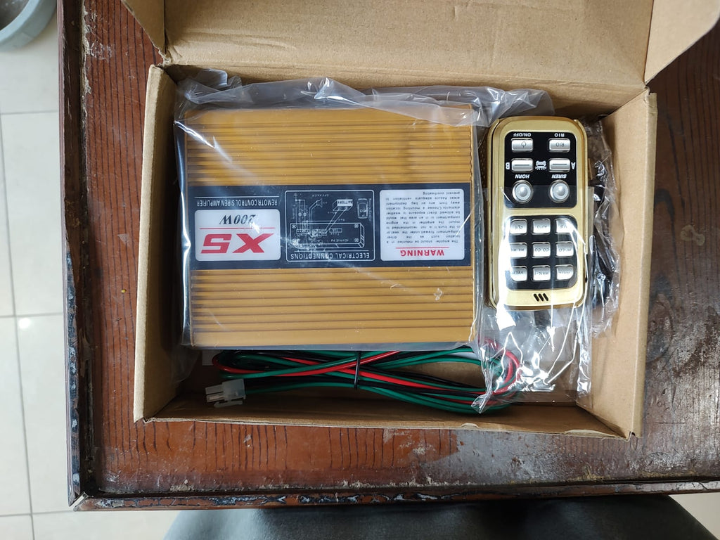 WIRELESS SIREN 200WATT