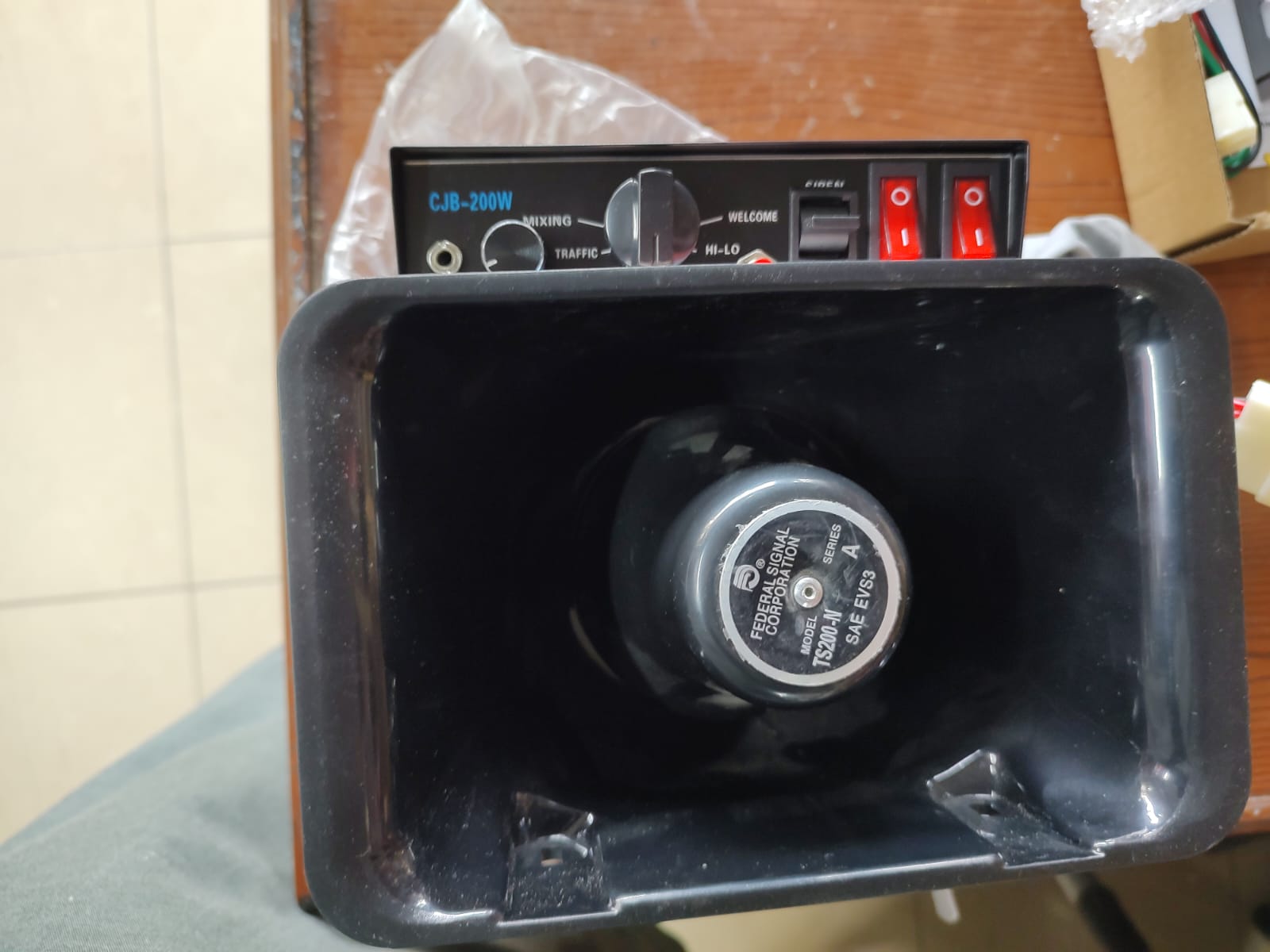 WIRELESS SIREN 200WATT