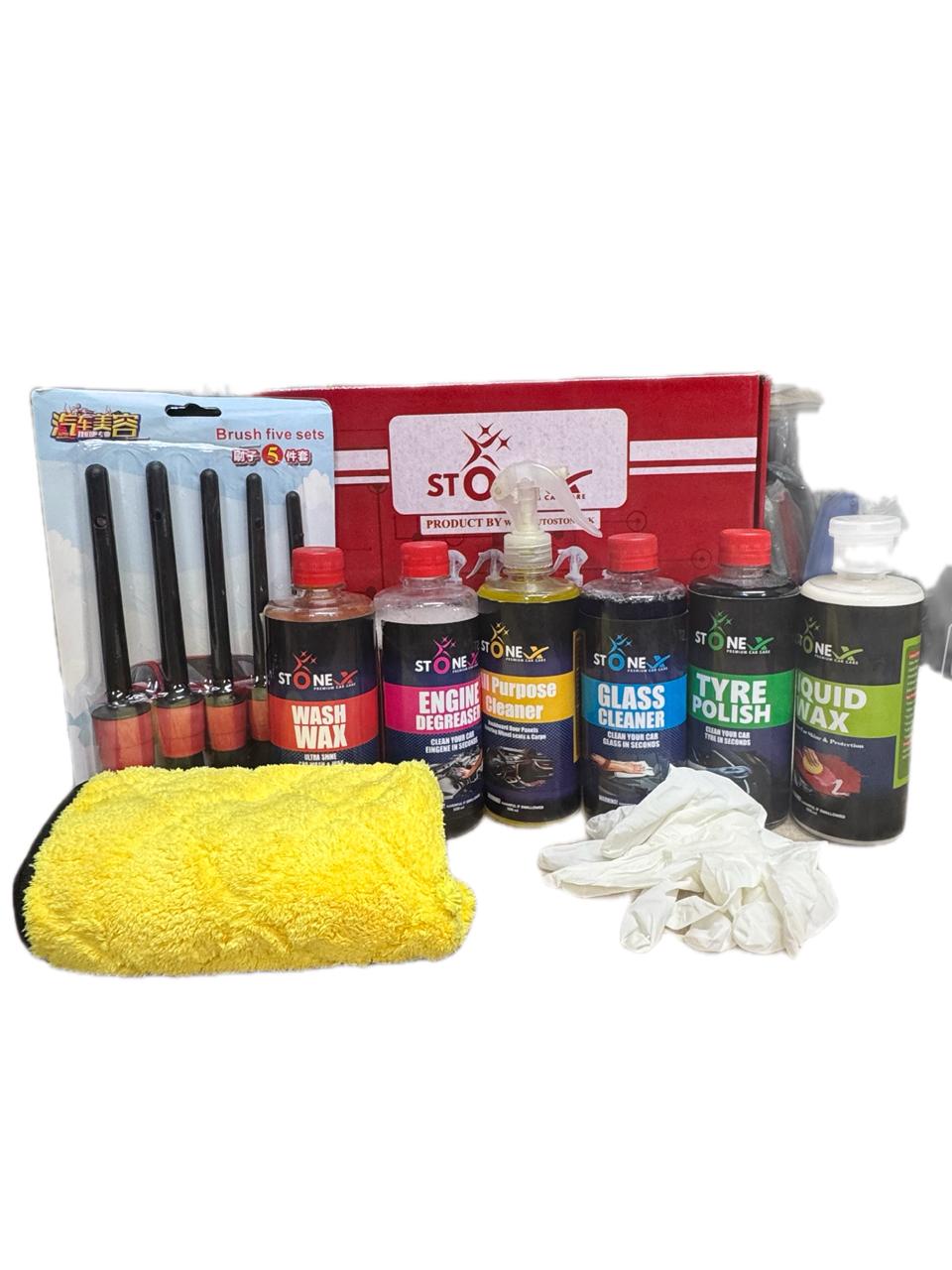 Stone Premium Car Care – 10 in 1 Car Care Bundle