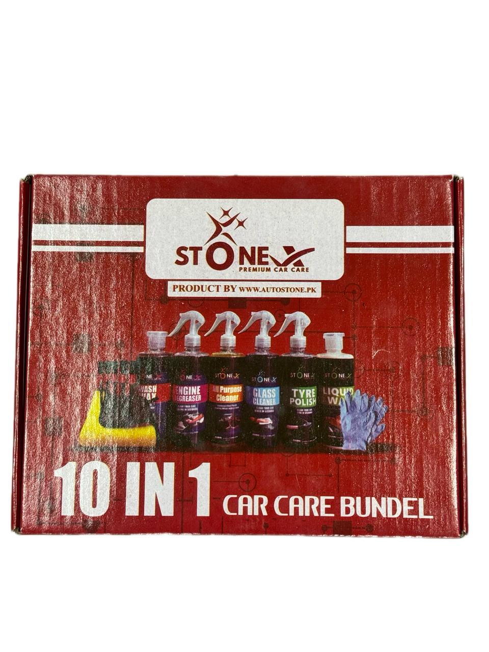 Stone Premium Car Care – 10 in 1 Car Care Bundle
